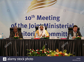 THE 10TH MEETING OF JOINT MINISTERIAL MONITORING COMMITTEE OF OPEC AND NOT OPEC COUNTRIES HAS TAKEN PLACE IN ALGERIA.
